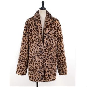 NWT Leopard Print Cardigan